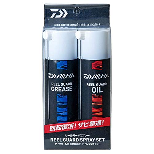 *ダイワ リールガードスプレーセット *内容量：100ml*2種 *極細注入ノズル *ノズル紛失防止キャップ*オイルはボールベアリング、回転部分専用*グリスはリールのほとんどの注油箇所に使用可能*注油