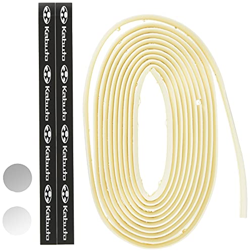 BT-09 極厚手 超クッションタイプ ホワイト 材質:EVA 厚さ:4mm 付属品:エンドテープ2本(15*210mm)、メッキエンドプラグ2個 ※商品のカラーはディスプレイの種類等により、実物と異