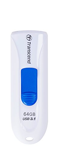 2) ホワイト 3) 64GB [製品特徴]:スライド式 筐体内に格納できるのでキャップ紛失の心配がありません。 [製品特徴]:便利なストラップ/キーホルダ取付穴付き ※2019年3月以降販売分はLE