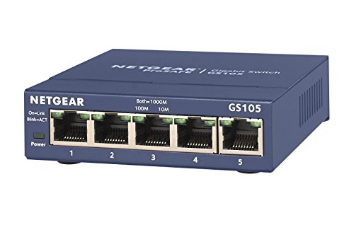 ギガビット(10/100/1000Mbps)5ポート ビジネス向けのレイヤー2アンマネージスイッチ。ストア & フォワード方式。バッファーメモリー128KB。 騒音源となる冷却ファンが不要で放