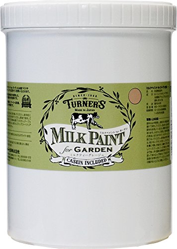 ターナー色彩 アクリル絵具 ミルクペイント for ガーデン ミルクティーグレージュ MKG12315 1.2L