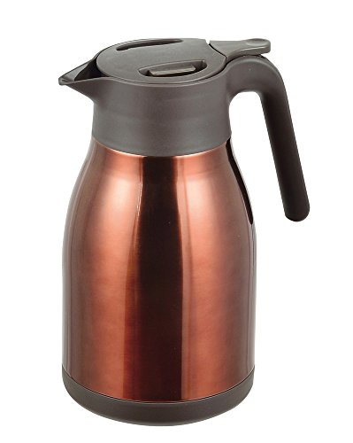 ブラウン サイズ:(約)幅17.5*奥行13.5*高さ24cm 品名:卓上用まほうびん 実容量:1.5L 保温効力:66度以上(10時間) 保冷効力11度以下(10時間) 材料の種類:本体内側/ステン