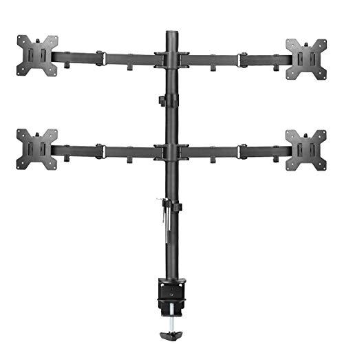 4画面 80cm クランプ式(MD6884) 【対応モニター】液晶モニターを4画面設置できるデュアルディスプレイアームです。耐荷重：10kg（一台）*対応モニターサイズ：13-27インチ*VESA規格