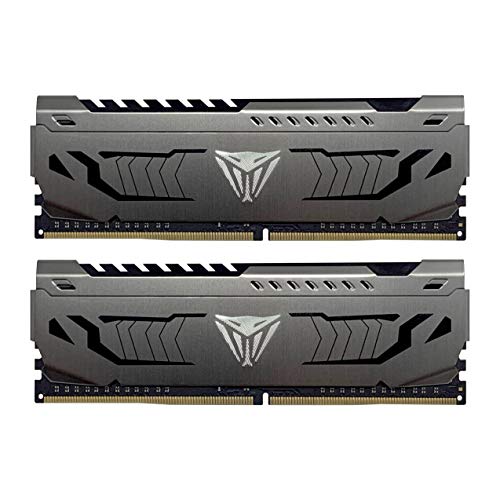 3200MHz 16GB 容量: 16GB (8GB x 2枚) 速度: DDR4 3200MHz (PC4-25600) グレーViperアルミニウム製のヒートシンク 最新のAMDとIntelプラッ
