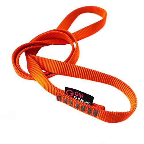 オレンジ 30cm x 3本入り GM CLIMBINGの22k Nナイロンスリングは、柔らかくて耐久性に優れ、高強度と軽量化を兼ね備えます。CEおよびUIAAにより認証済み、3サイズがあり、非常に便