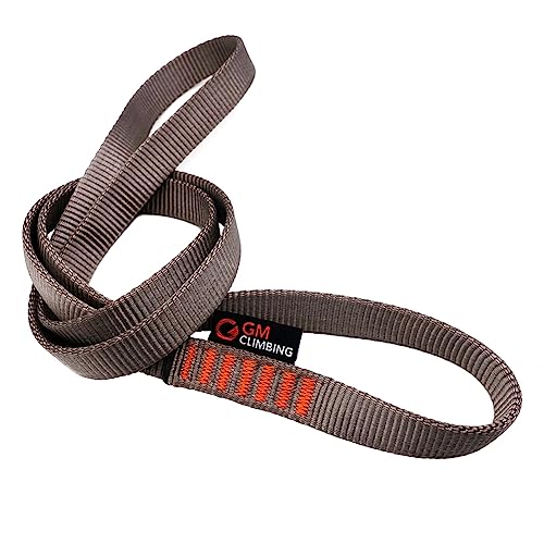 グレー 30cm x 3本入り GM CLIMBINGの22k Nナイロンスリングは、柔らかくて耐久性に優れ、高強度と軽量化を兼ね備えます。CEおよびUIAAにより認証済み、3サイズがあり、非常に便利