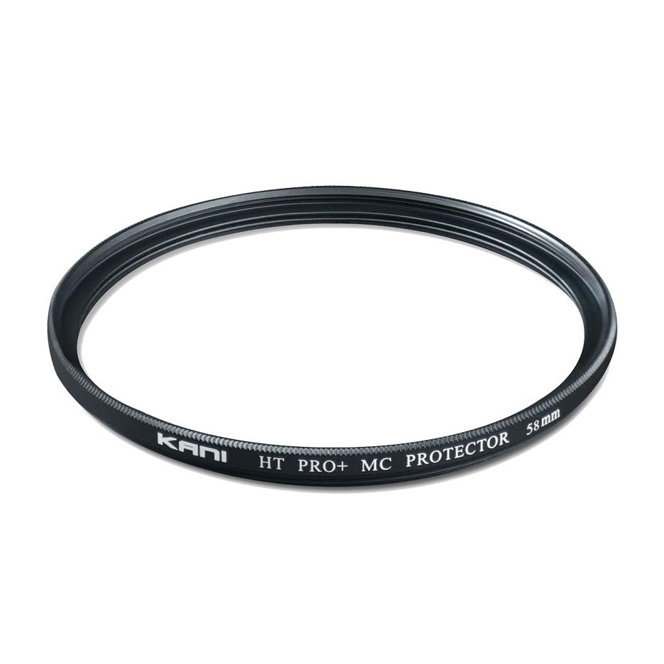 黒枠 58mm 野外撮影時に砂塵の付着などからレンズを守る無色透明のガラスを装着した保護用フィルター 独SCHOTT製B270「スーパーホワイトガラス」を採用し、高透過率、低反射を実現 商品名称: H