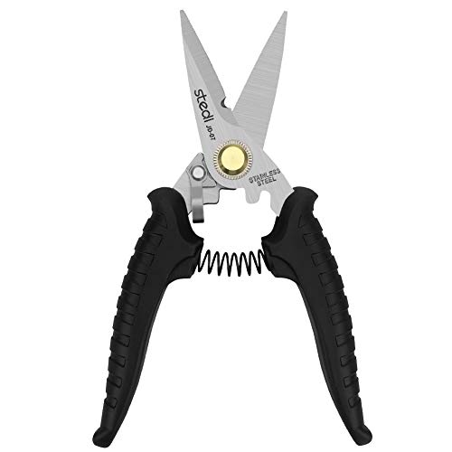 185mm 用途：工房や現場、電気工事でのプロユースから、アウトドア、DIY等の切断作業に便利 握りやすいハンドル：ハンドルは滑り止めと耐摩耗性に優れたTPR素材を採用しています。握り心地が良く、女性