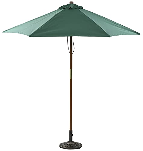 グリーン 直径:210cm 【商品仕様】本体サイズ:幅210*奥行210*高さ221cm、支柱径:3.7cm/重量:4.5kg/材質:支柱*天然木、生地*ポリエステル/カラー:グリーン 【特徴】お庭、