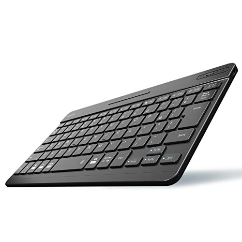 エレコム Bluetoothキーボード 超薄型 充電式 マルチペアリング対応(3台同時ペアリング) ブラック iPad pro 2020 TK-SLP01BK/EC