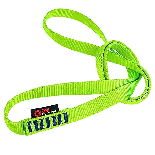 グリーン 120cm x 3本入り GM CLIMBINGの22k Nナイロンスリングは、柔らかくて耐久性に優れ、高強度と軽量化を兼ね備えます。CEおよびUIAAにより認証済み、3サイズがあり、非常に