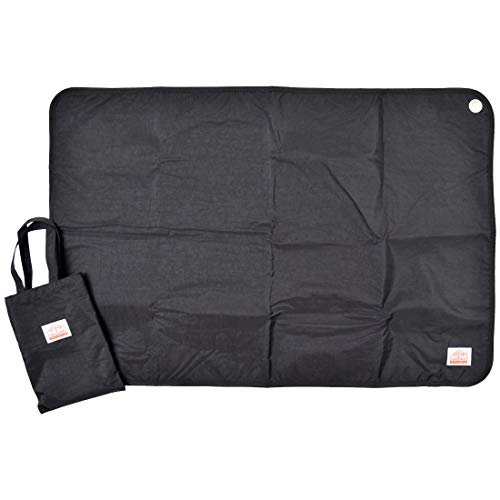 ブラック *サイズ：縦約60*横約89cm、収納トートサイズ：横19*24.5cm *重量：約240g *素材：本体：ナイロン100％、裏地：アルミ蒸着シート(アルミフィルム*EPE）