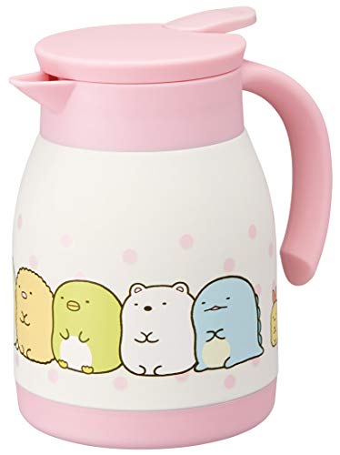 すみっコぐらし サイズ奥行15*幅10.9*高さ16.4cm 素材・材質：内びん*ステンレス鋼 胴部*ステンレス鋼(アクリル樹脂塗) フタ・ハンドル・底部*ポリプロピレン レバー*ABS樹脂 パッキン