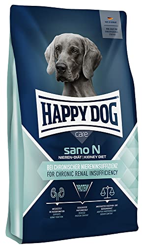 HAPPY DOG (ハッピードッグ) ケア サノN 腎臓ケア グルテンフリー 全犬種 成犬〜シニア 無添加 ヒューマングレード ドイツ製 ドッグフー
