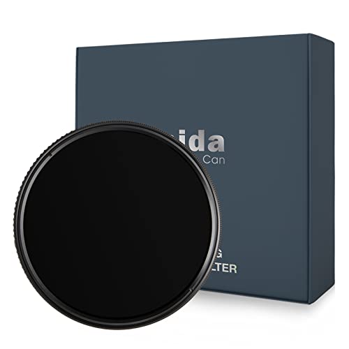 VND 67mm 可変NDフィルター: カラーバランスに影響を与えることなく、1.5から5 fストップの光取り込みを減らします。 風景写真、ビデオ撮影、滝、川、波などのダイナミックなシーンに最適です。