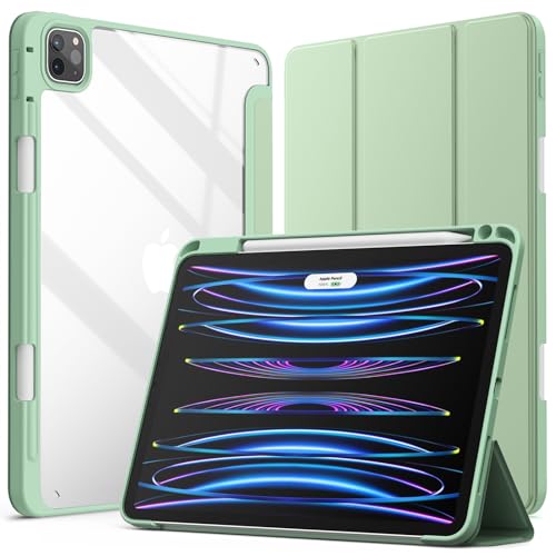 抹茶グリーン [互換性] i Pad Pro 11インチ ケース(2022/2021/2020/2018モデル) 保護ケース 用の特別デザインです。対応モデル： A2759 A2435 A2761 A