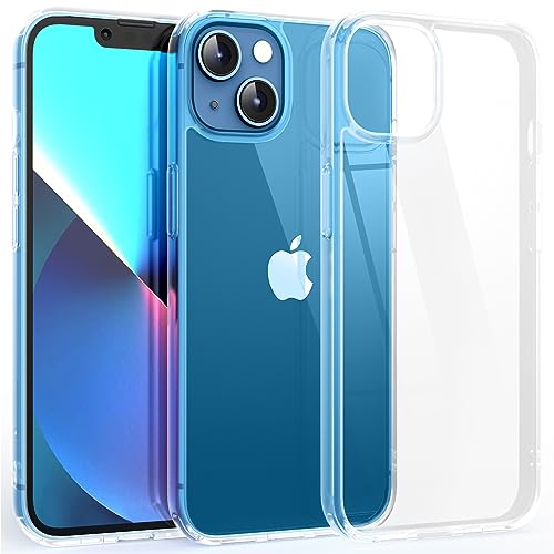 透明 【米軍規格・SGS認証済み】Supdeal 防震透明スマートフォンケースは、i Phone 13と互換性があります。このケースは、米軍のMILテストおよびSGS落下試験の認証を取得しています。突