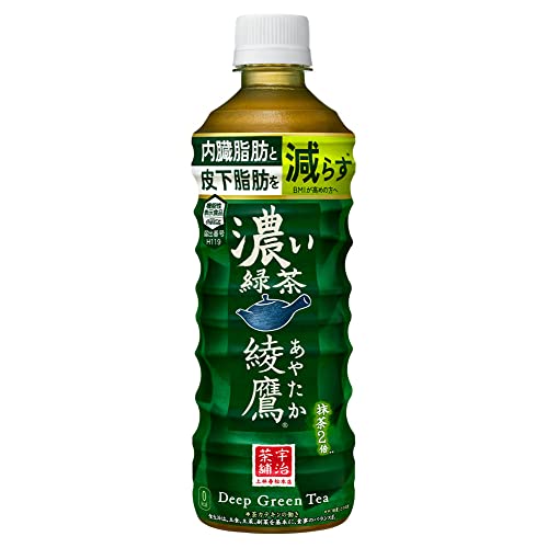 コカ・コーラ 綾鷹 濃い緑茶 525mlPET *24本 [機能性表示食品]