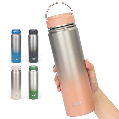 パープル 750 ml *水筒サイズ(約):：幅7*奥行7.4*高さ20.7cm。軽量化を目標に新しく開発され、マグボトル容量と軽さの調和を目指し、530mlサイズは242.3gの軽量化が実現。 *シ