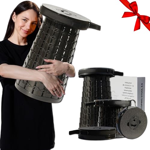 ブラック 【折りたたみ椅子仕様】収納サイズ：30*30*7cm 使用時：30*30*50cm 高さ調整範囲：7*50cmまで （10段階） 重さ：1.6kg 最大荷重：450kg 【1秒で開閉可能＆高