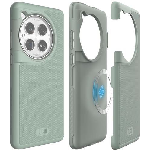 グリーンリリー magsafe対応 【互換性】One Plus 12 ケース One Plus 12 (2024) のみに対応 【落下テスト済み】認定された軍用グレードと Tough Rhino テク