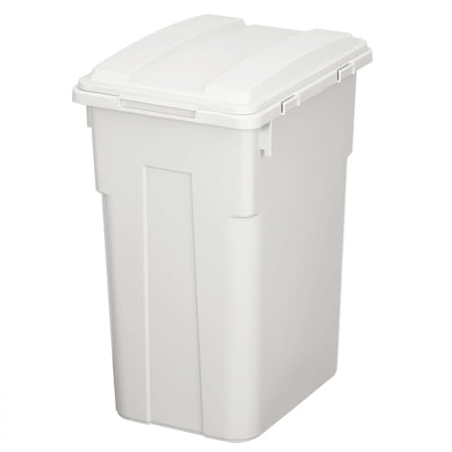 ホワイトグレー 33L サイズ:幅28*奥行36.5*高さ49.5cm、重量:1.045kg、材質:ポリプロピレン、生産国:日本 同じサイズであれば、本体横同士を差し込むだけで簡単に連結。連結して使用