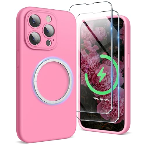 ローズピンク *【i Phone15 pro対応】i Phone15 pro 6.1インチ(2023年発売)専用のデザインです。対応機種を間違いないようにご購入お願い申し上げます *【Mag Safe
