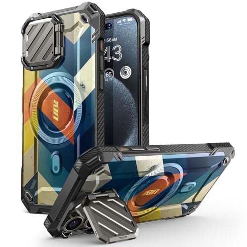 Chevron i Phone15Pro Max 【Mag Safe機能対応】：強力なマグレットが内蔵されており、超吸着能力で、Mag Safe対応充電器および各種アクセサリが利用できます。日常生活に