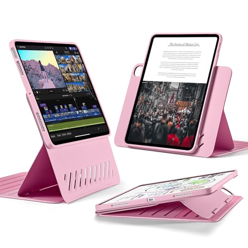 ピンク 【互換性】：i Pad Air 11インチ M2（2024 第6世代）、i Pad Air 第5/4世代（2022/2020）専用です。モデル：A2902、A2903、A2316、A2324、