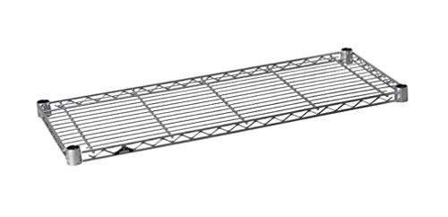 ルミナス ポール径19mm用パーツ 棚板 スチールシェルフ(耐荷重150kg)ワイヤー幅方向 1枚(スリーブ付き) 幅74.5*奥行29.5cm ST7530
