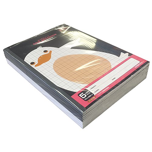 キョクトウ 学習帳 カレッジアニマル 5mm方眼 B5 ペンギン LT01K 10冊