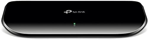 TP-Link スイッチングハブ ギガビット 8ポート 10/100/1000Mbps プラスチック筺体 3年保証 TL-SG1008D