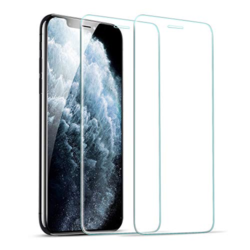 ESR iPhone 11 Pro ガラスフィルム iPhone Xs/iPhone X 用強化ガラスフィルム [簡単貼り付けガイド枠] [ケースと相性バッチリ] iPhone 11