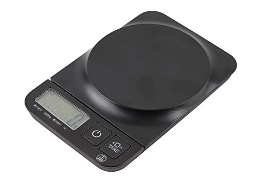 【BLKP】 パール金属 キッチン スケール 限定 マット ブラック デジタル 計り 2.0kg / 1g 計量用 BLKP 黒 D-5159
