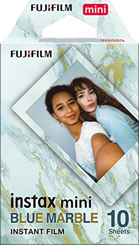 富士フイルム(FUJIFILM) FUJIFILM インスタントカメラ チェキ用フィルム 10枚入 ブルーマーブル INSTAX MINI BLUEMARBLE WW 1