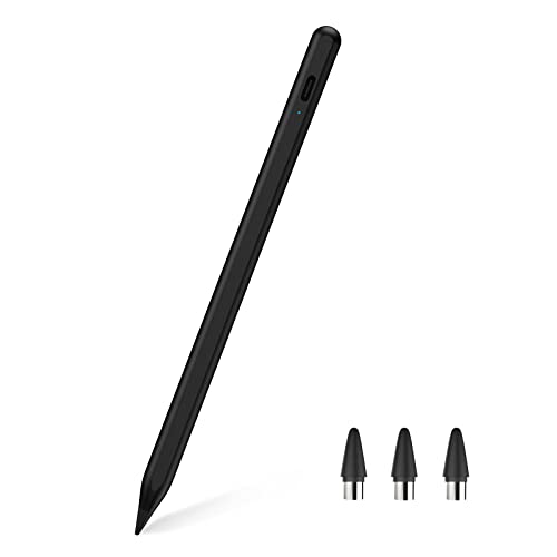 【全機種対応】スタイラスペン KINGONE タッチペン iPad/スマホ/タブレット/iPhone対応 たっちぺん 極細 超高感度 磁気吸着機能対応 ipad