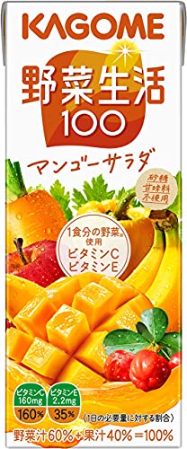 カゴメ 野菜生活100 マンゴーサラダ 200ml*24本