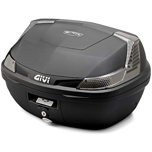 スモークレンズ(ブラック未塗装) 【用途】バイク用 リアTOPケース 【仕様1】GIVI モノロックケース 【仕様2】容量:47L、最大積載重量:3.0kg 【仕様3】サイズ(外寸):奥行445x幅5