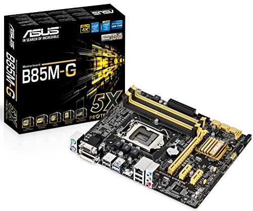 ASUS Intel B85 搭載 マザーボード LGA1150対応 B85M-G 【microATX】
