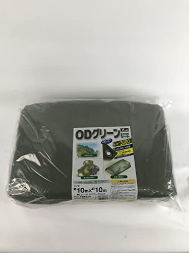 10m×10m *山間部や緑地地帯で使用の際に周囲の景観のよいODグリーンシートです。 *緑地地帯工事の養生や資材カバー。 *ハトメ数(個):44*ハトメピッチ(cm):90*幅*長さ(m):10*1