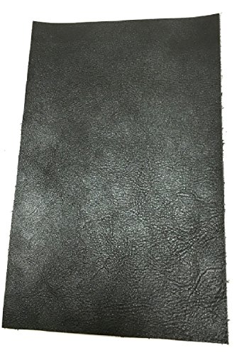 ブラック6DS(約20cm×30cm) 上質な北米原皮、姫路産日本製一枚革を使いやすい大きさにカットしました。柔らかくしなりがあり、初心者の方にも扱っていただきやすい革です。 明治創業の老舗革問屋様か