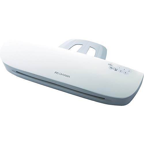 【ウォームアップ時間】:2分 【消費電力】:580W 【コードの長さ】:約1.5m 【対応サイズ】:A3(厚さ150μまで) 【機能】:オートリバース,ヒーターオートオフ,温度調節【ローラー本数】:4