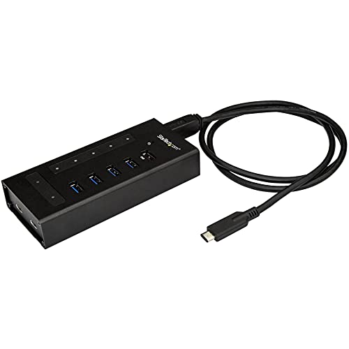 卓上用/壁取付用ブラケット同梱で、柔軟な取付オプション コンピュータのUSB-Cポート1口にUSB-Cデバイス2台とUSB-Aデバイス5台を接続 USBバッテリ充電仕様1.2に対応、USB-A充電ポー