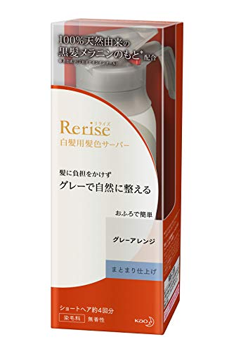 【髪を傷めない】 100%天然由来配合の黒髪メラニンのもと*1だけで染める、次世代型白髪ケア*2。 使うたび白髪に自然な黒さを補います。くり返し使っても髪を傷めず、ハリ・コシ・自然なツヤを与えます。 