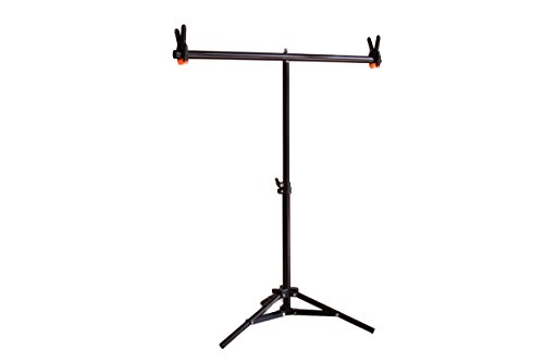 背景紙ミニスタンド クロスバー 66cm(W) スタンド 45cm-75cm (H) 【 商品撮影に便利 】 商品写真 フィギュア の撮影等の背景用紙用 スタンド です。 お手持ちのケント紙、不織布、