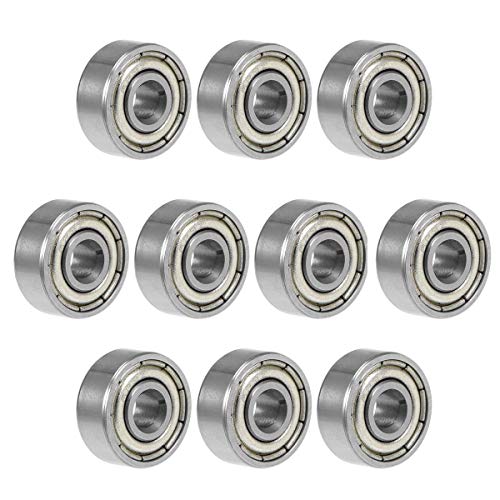 【10個入】MR74ZZ【外径7mm×内径4mm×幅2.5mm】 ミニベアリング MR74ZZ(DDL-740ZZ) 10個セット 内径4mm*外径7mm*幅2.5mm 両面メタルシールド 材質：軸受
