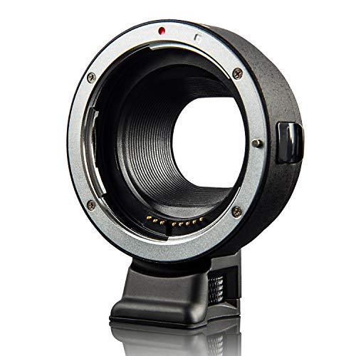 VILTROX EF-EOS M マウントアダプター キャノン EF/EF-Sレンズ*Canon EOS Mシリーズ ミラーレス一眼カメラ AF 絞り調整可能 手振れ補正 M