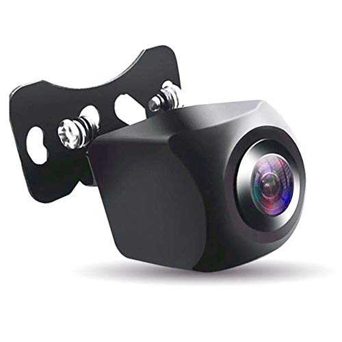 KIYOYO バックカメラ 100万画素 リアカメラ 車載 夜でも見える 汎用 バック カメラ 魚眼レンズ 防塵 防水 超小型 角度調整可能 取付簡単