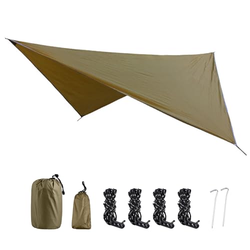 02# ひし形 - ブラウン 360ｘ290cm *【製品仕様】-「サイズ 」：360*290cm（対角線）、収納サイズ：20*15*9cm；「材質」：210T格子柄生地；「タイプ」：ひし形 ；「セッ