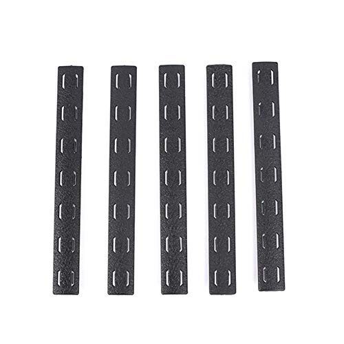 M-LOK(黒色) M-LOKプラットフォーム対応のBCMタイプレールカバー7スロット。 M-LOKハンドガード用にデザインされたものですが、工具無しで取付出来ます。 スロットの空きスペースに装着する